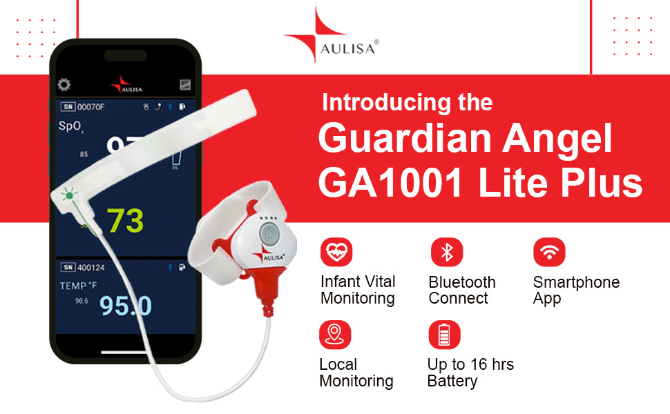 Guardian Angel® GA1001 Lite Plus - Local Monitoring System for Infants